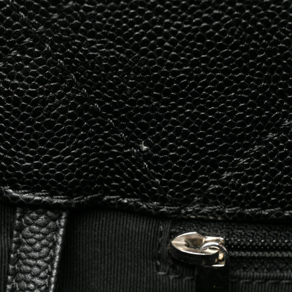 Chanel Caviar Quilted Large CC Tote Black 12 of 17