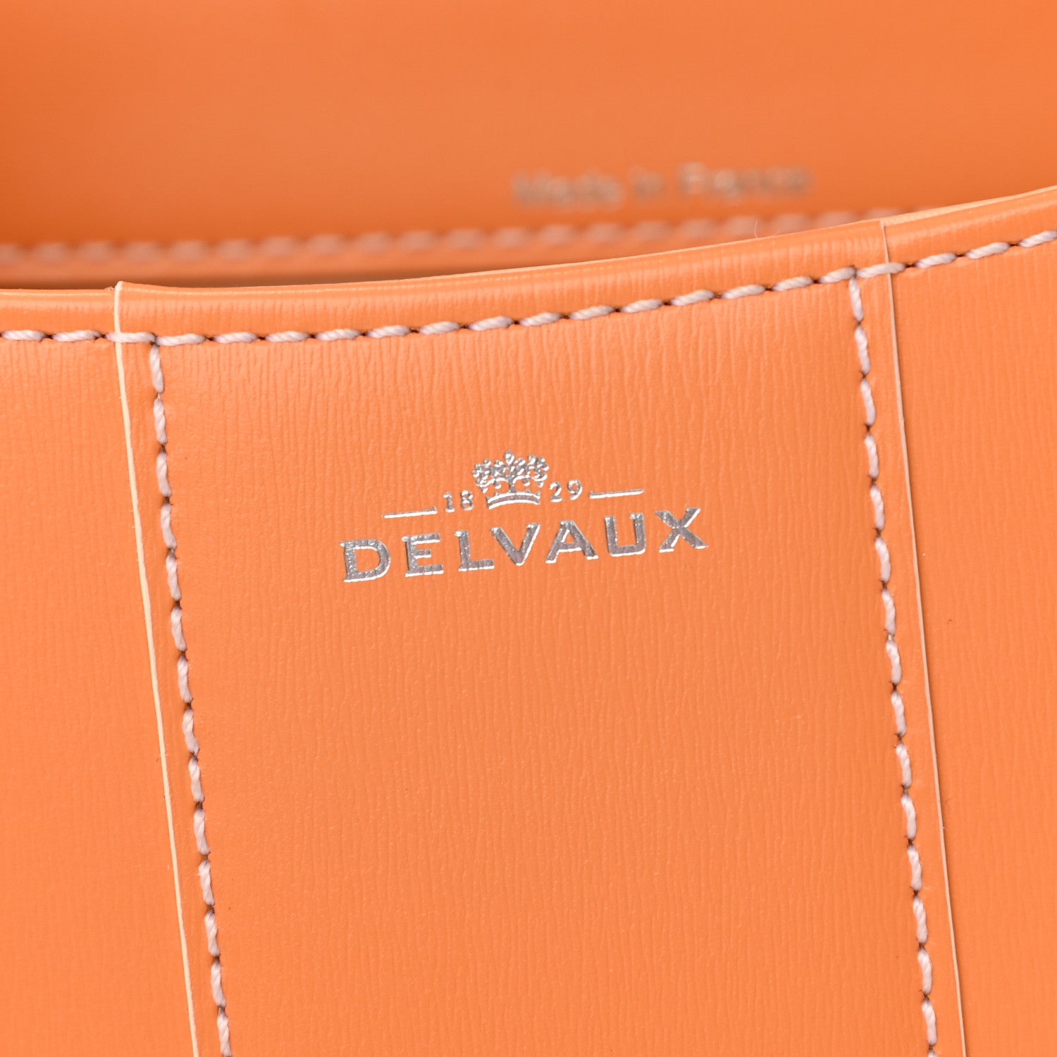 Delvaux Box Calfskin Mini Brillant Satchel Abricot 6 of 10