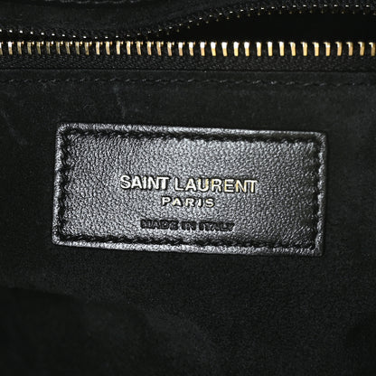 Saint Laurent Smooth Calfskin Le 5 A 7 Hobo Black 6 of 8