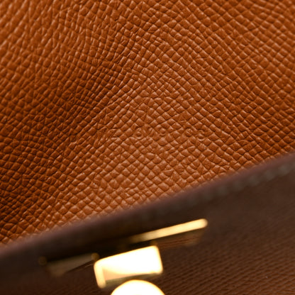Hermes Epsom Kelly Pocket Compact Wallet Gold 7 of 8