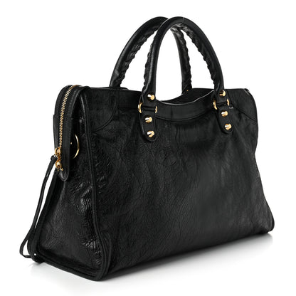 Balenciaga Agneau Classic Gold Hardware City Black 4 of 11