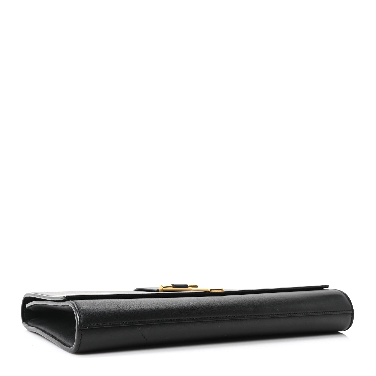 Saint Laurent Calfskin Classic Y Ligne Clutch Black 4 of 10