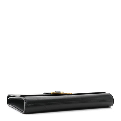 Saint Laurent Calfskin Classic Y Ligne Clutch Black 4 of 10