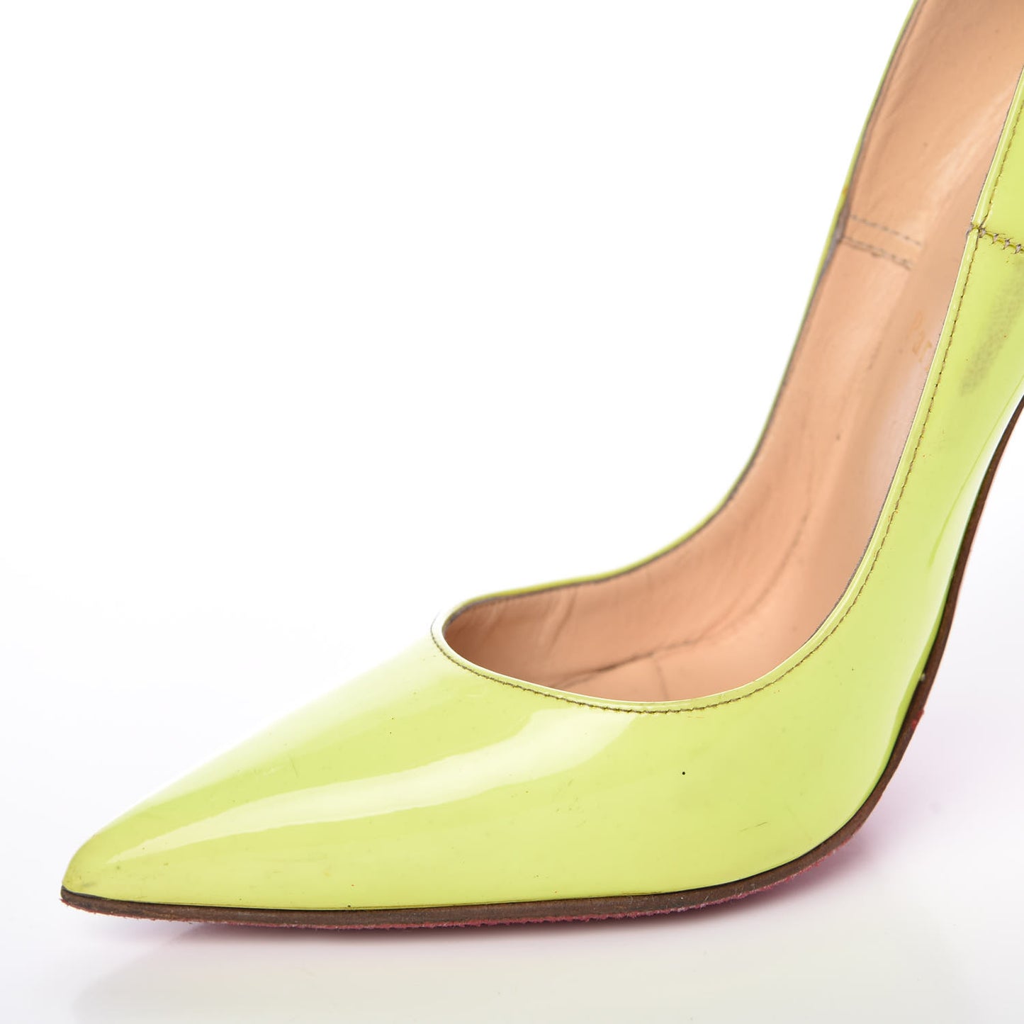 Patent So Kate 120 Pumps 38 Neon Yellow