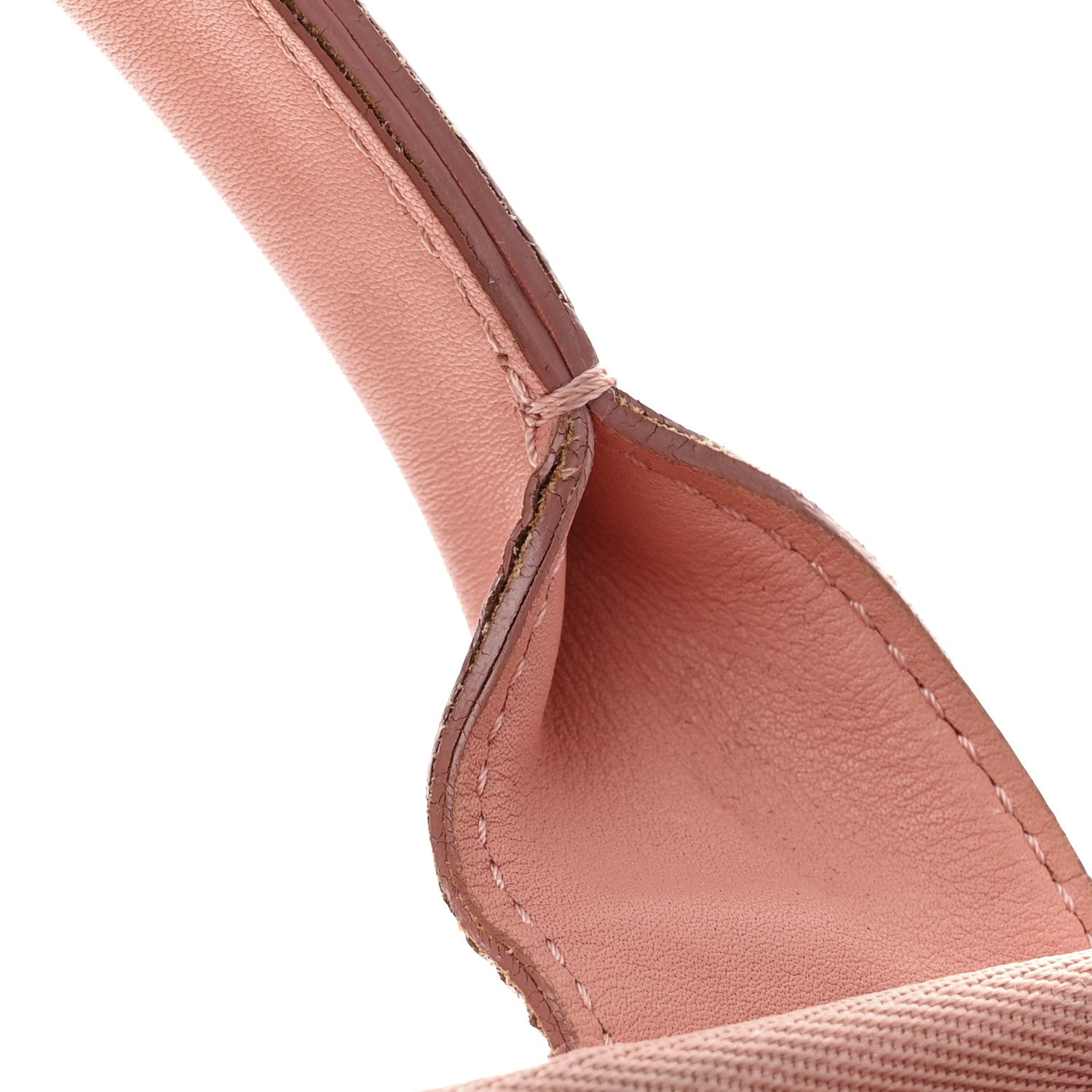 Chanel Straw Lurex Large Deauville Tote Pink 14 of 15