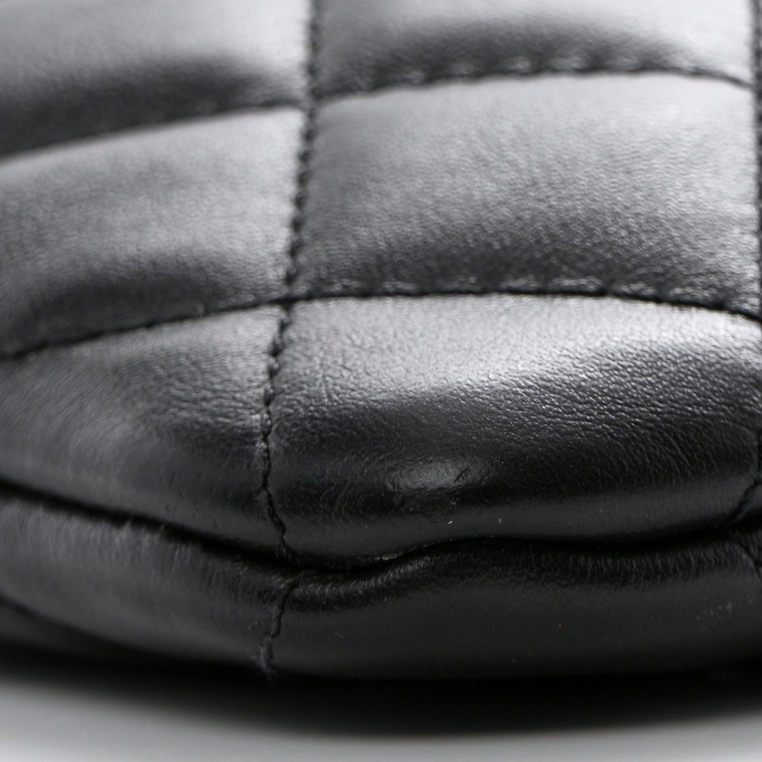 Chanel Lambskin Quilted Crossbody Bag Black 20 of 23