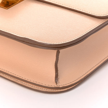 Celine Liege Calfskin Medium Classic Box Flap Bag Nude 8 of 10