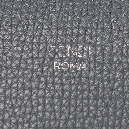 Fendi Vitello Sierra Morfeus Dolce Striped Strap Medium By The Way Boston Bag Tempesta Tortora Multicolor 8 of 11