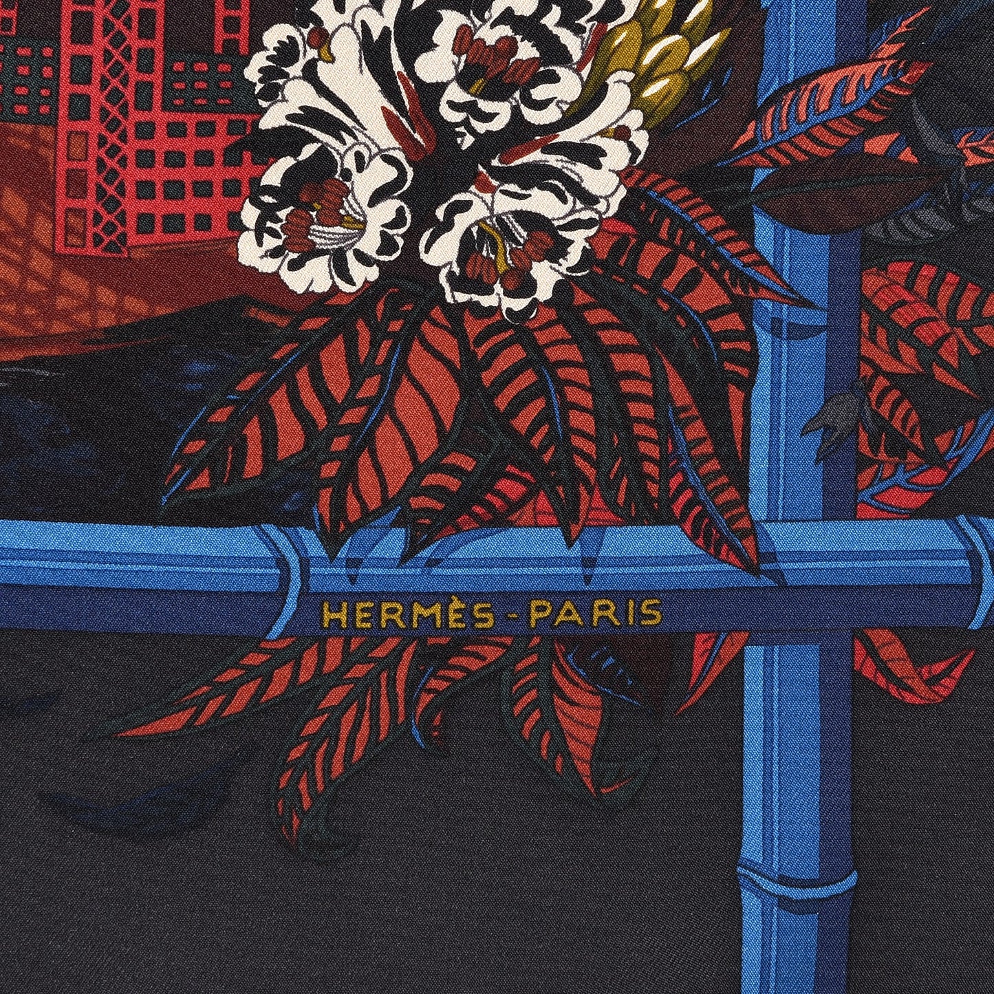 Silk Jardins D'Hiver Scarf 90