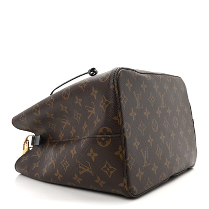 Louis Vuitton Monogram Neonoe MM Black 4 of 10