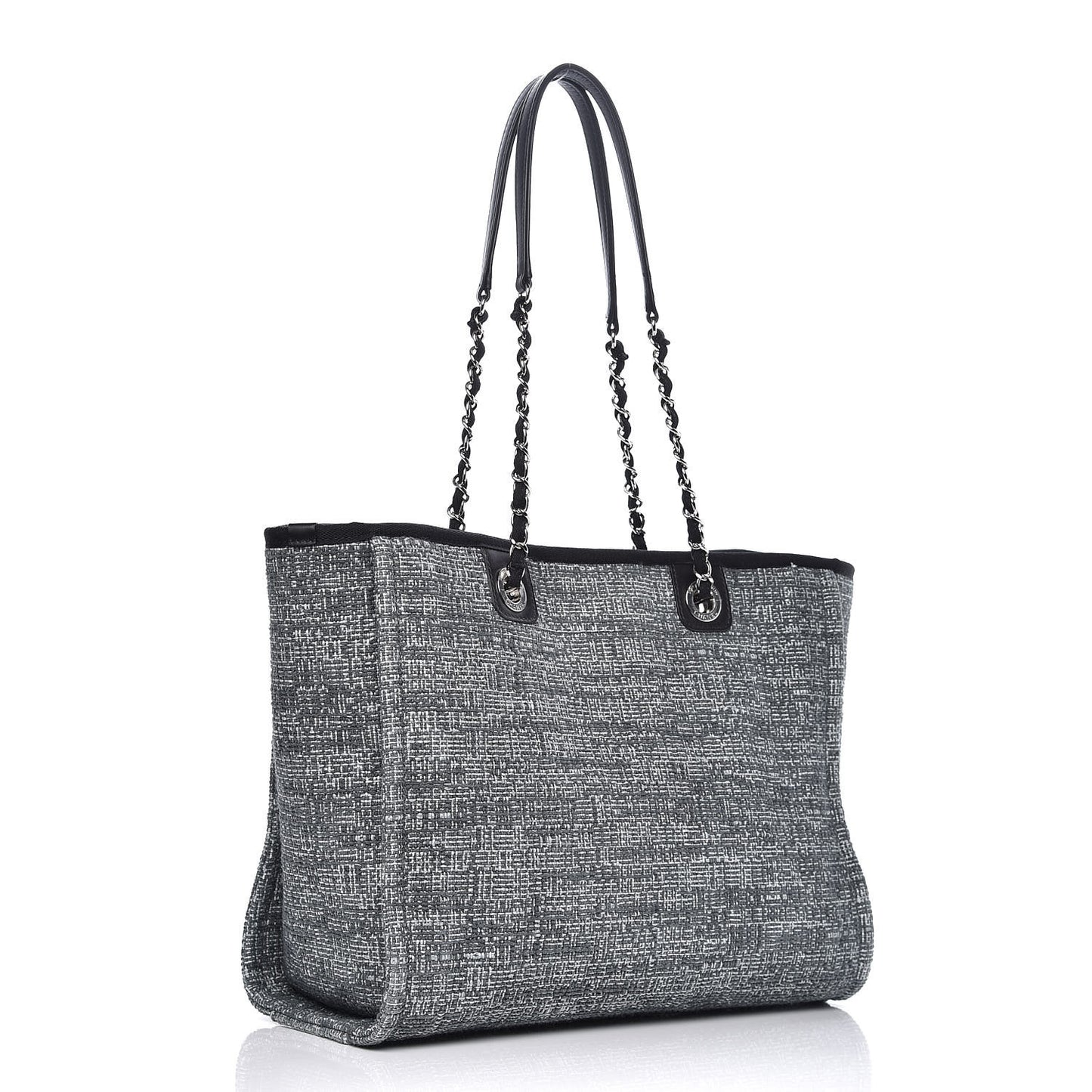 Canvas Small Deauville Tote Charcoal