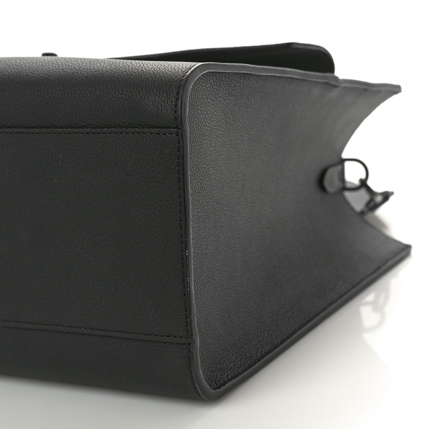 Louis Vuitton Soft Calfskin Lockme Tote MM Black 9 of 9