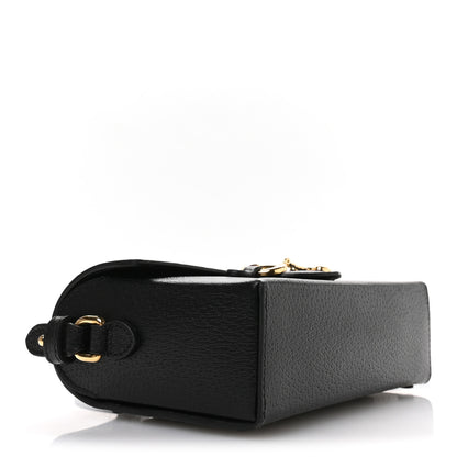 Gucci Calfskin Horsebit 1955 Shoulder Bag Black 4 of 11