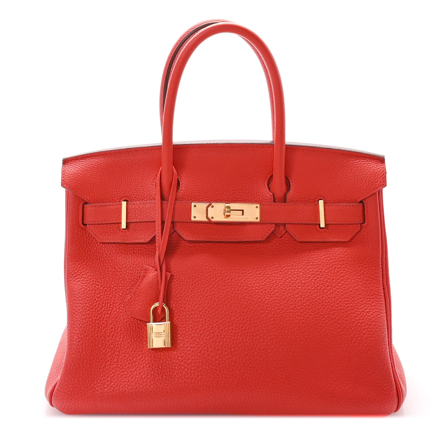 Togo Birkin 30 Orange Poppy