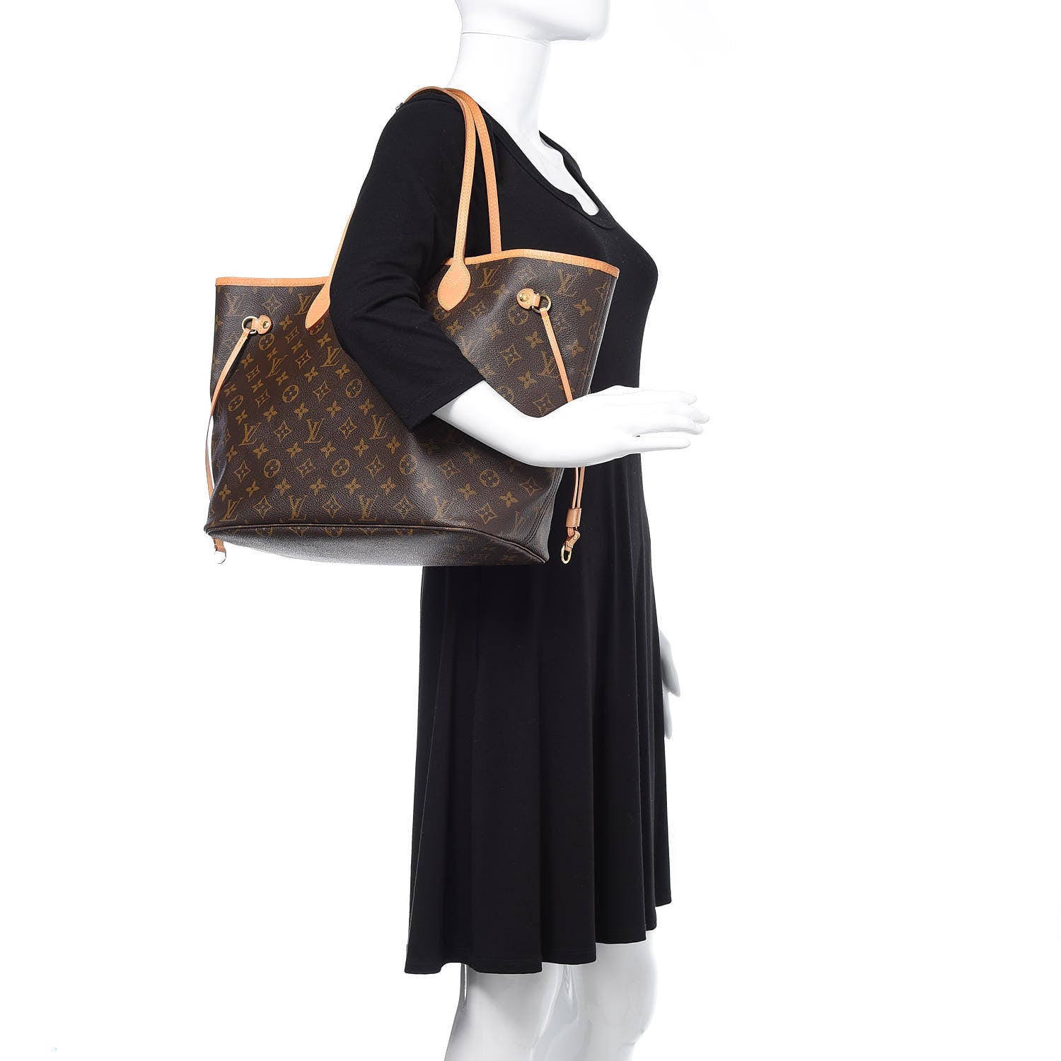 Louis Vuitton Monogram Neverfull MM 2 of 10