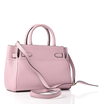 Mulberry Heavy Grain Calfskin Small Belted Bayswater Tote Powder Pink 3 of 11