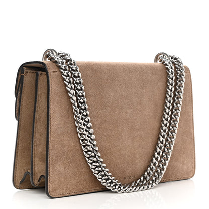 Gucci Suede Small Dionysus Shoulder Bag Taupe 3 of 11