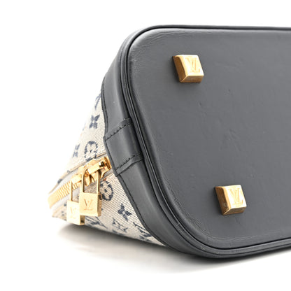 Louis Vuitton Mini Monogram Alma Long Blue 9 of 16
