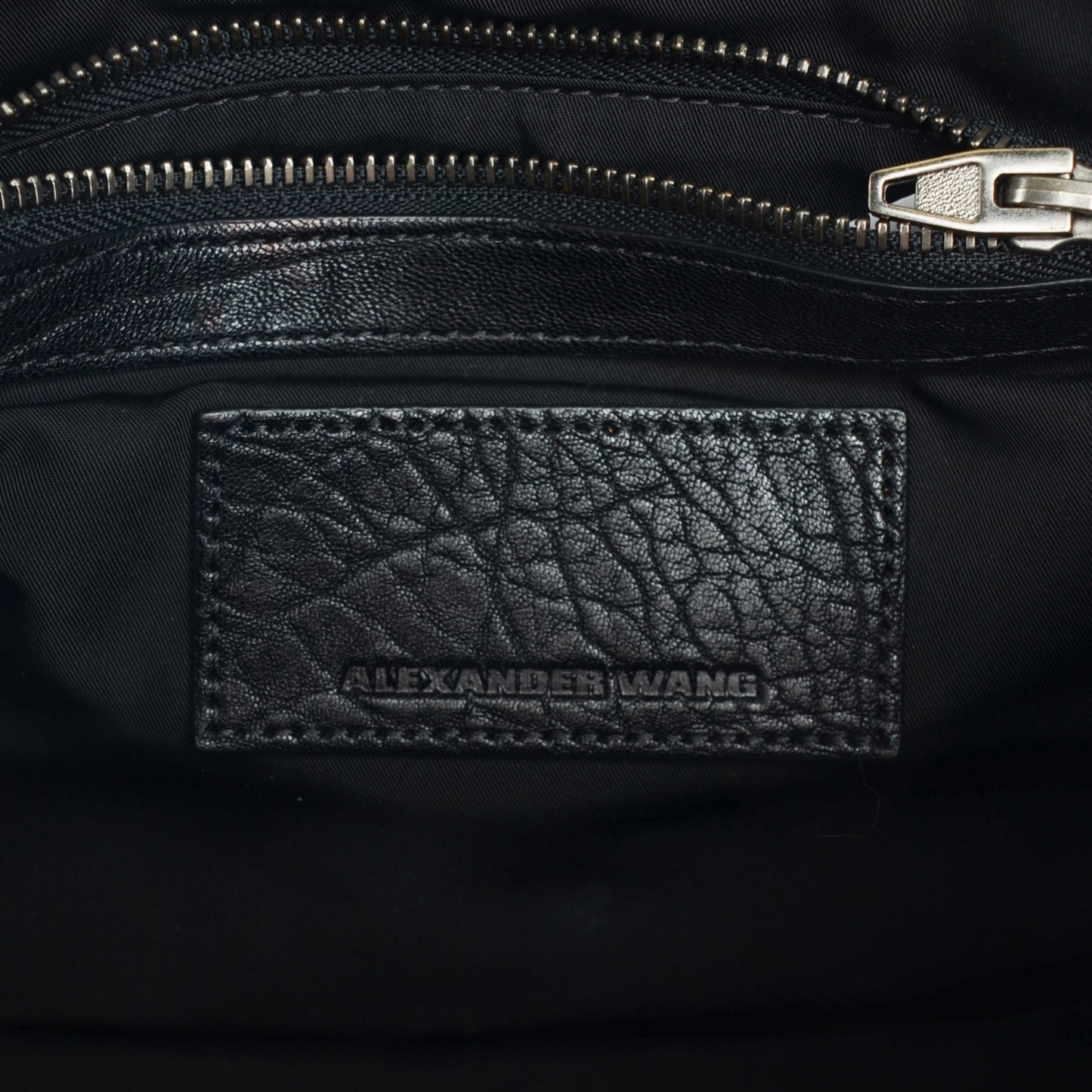 Pebbled Lambskin Rockie Black w Black Nickel Hardware
