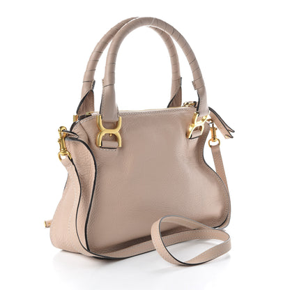 Chloe Calfskin Small Marcie Satchel Blush Nude 3 of 10