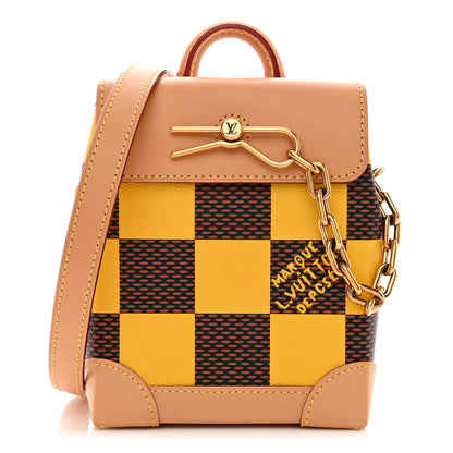 Louis Vuitton Damier Pop Nano Steamer Yellow 1 of 9