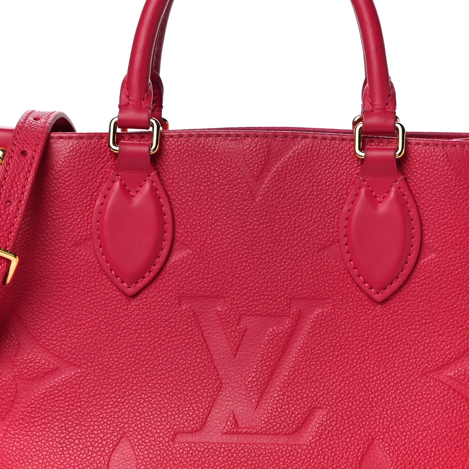 Louis Vuitton Empreinte Monogram Giant Onthego PM Freesia 7 of 16
