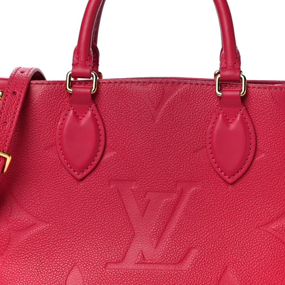 Louis Vuitton Empreinte Monogram Giant Onthego PM Freesia 7 of 16