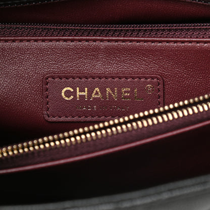Chanel Caviar Quilted Small Coco Handle Flap Black 6 of 9