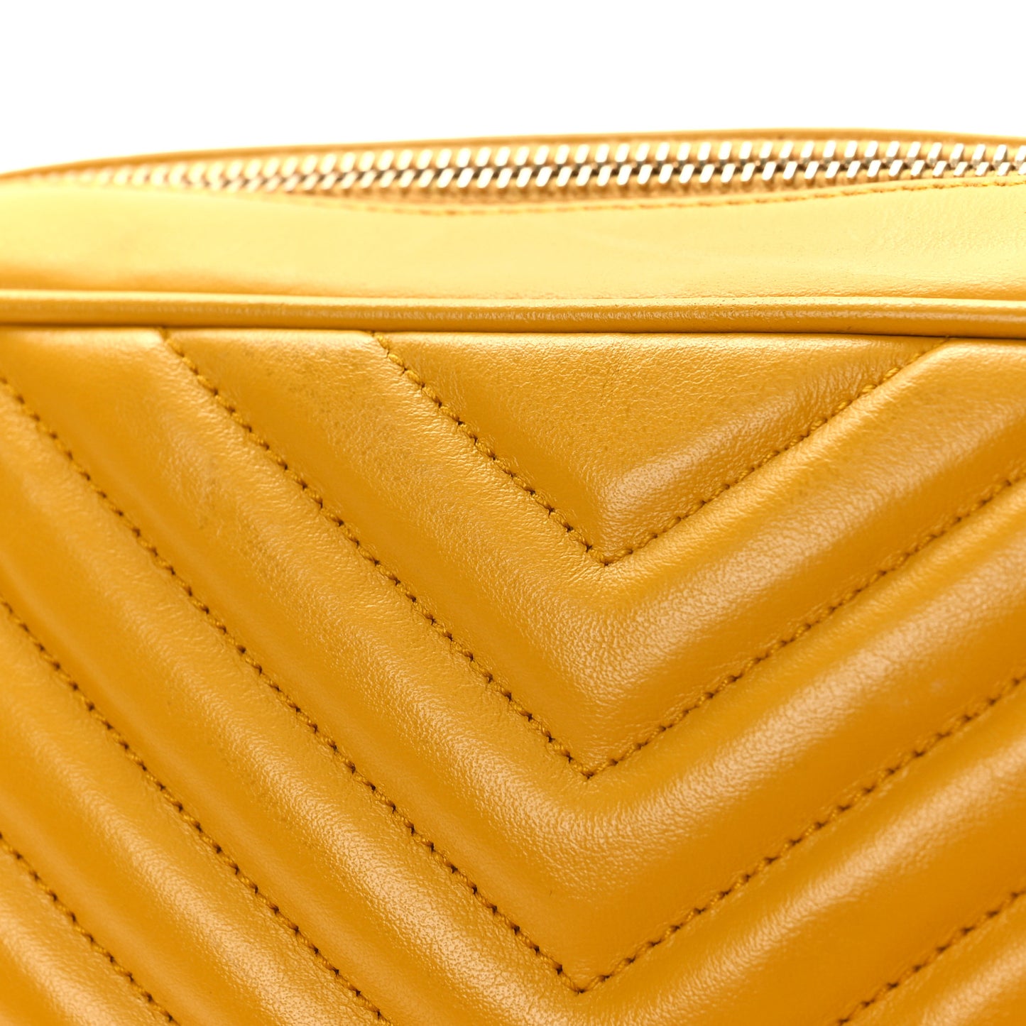 Calfskin Matelasse Monogram Lou Camera Bag Safran
