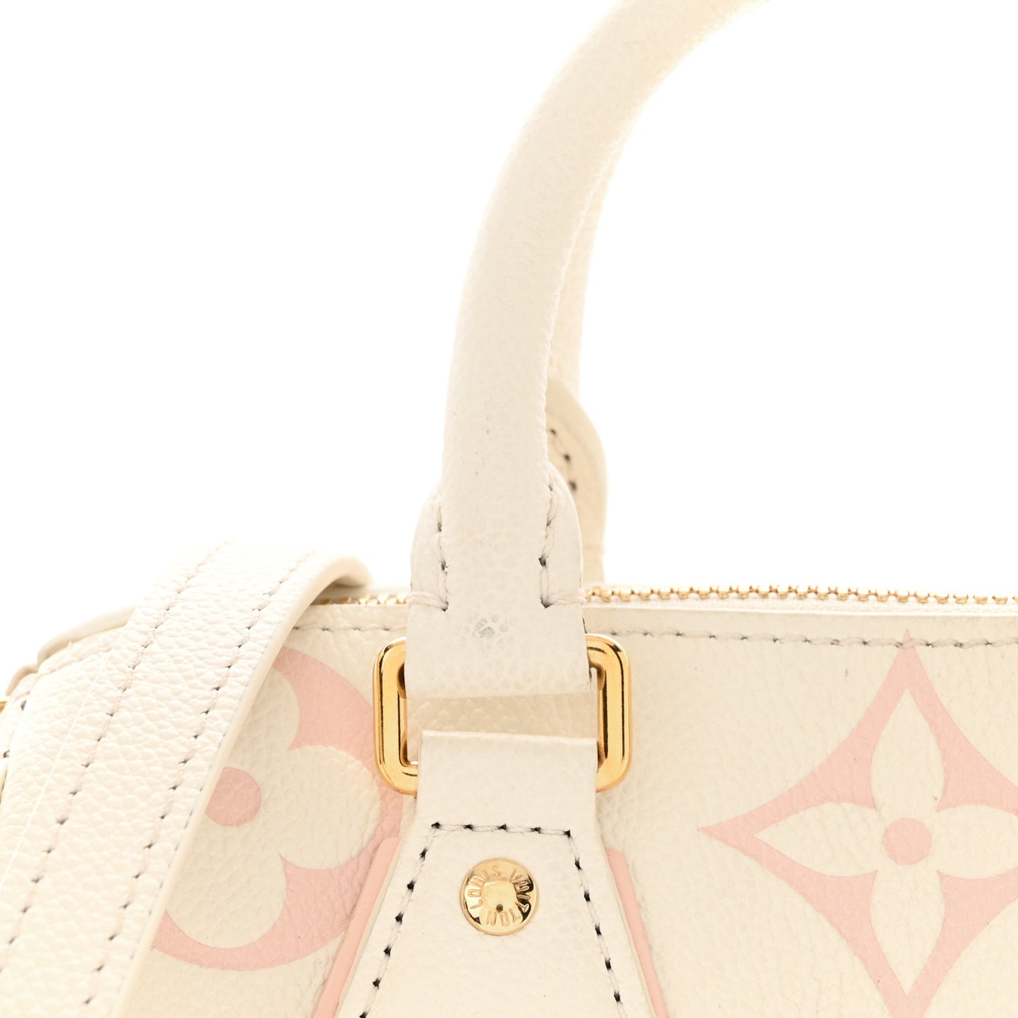 Empreinte Monogram Giant Speedy Bandouliere 20 Latte Chamallow