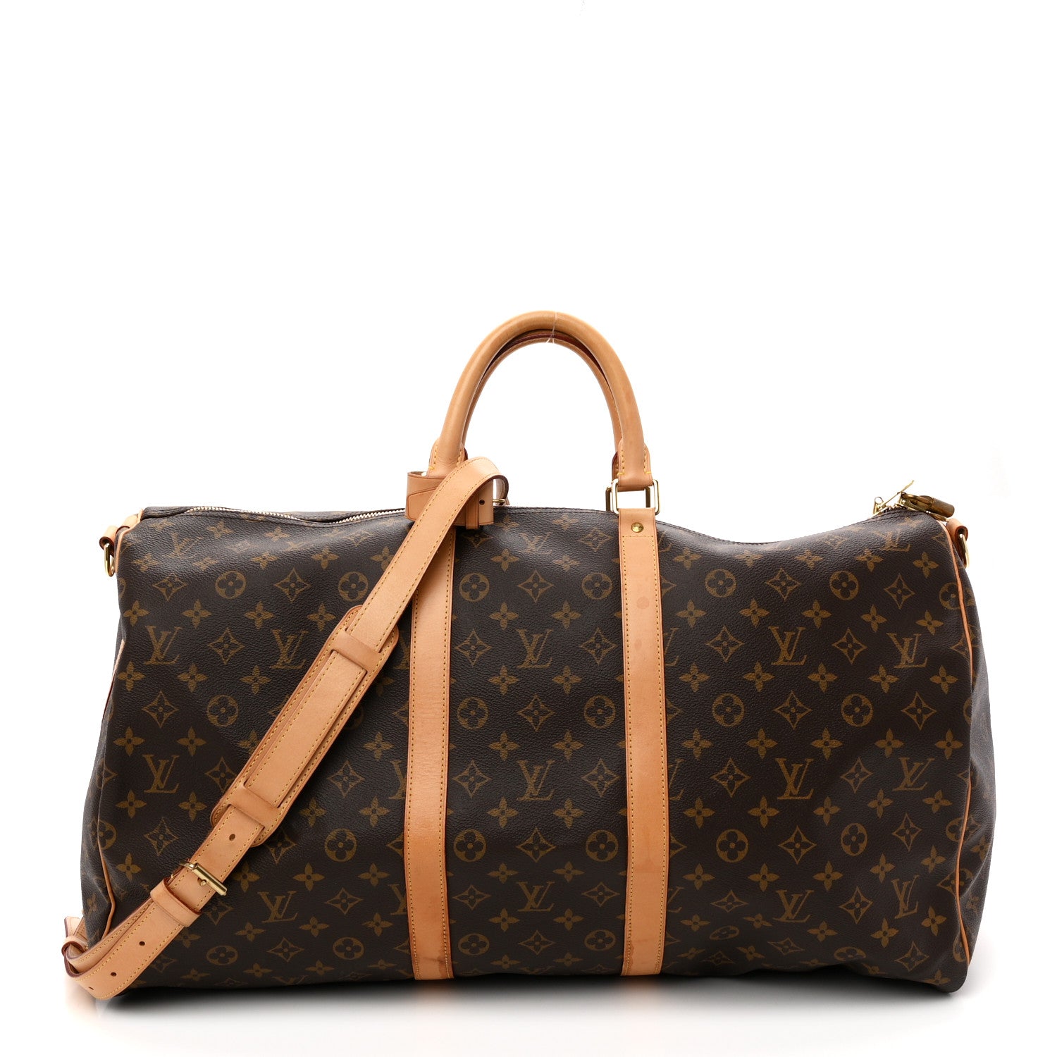 Louis Vuitton Monogram Keepall Bandouliere 55 1 of 10