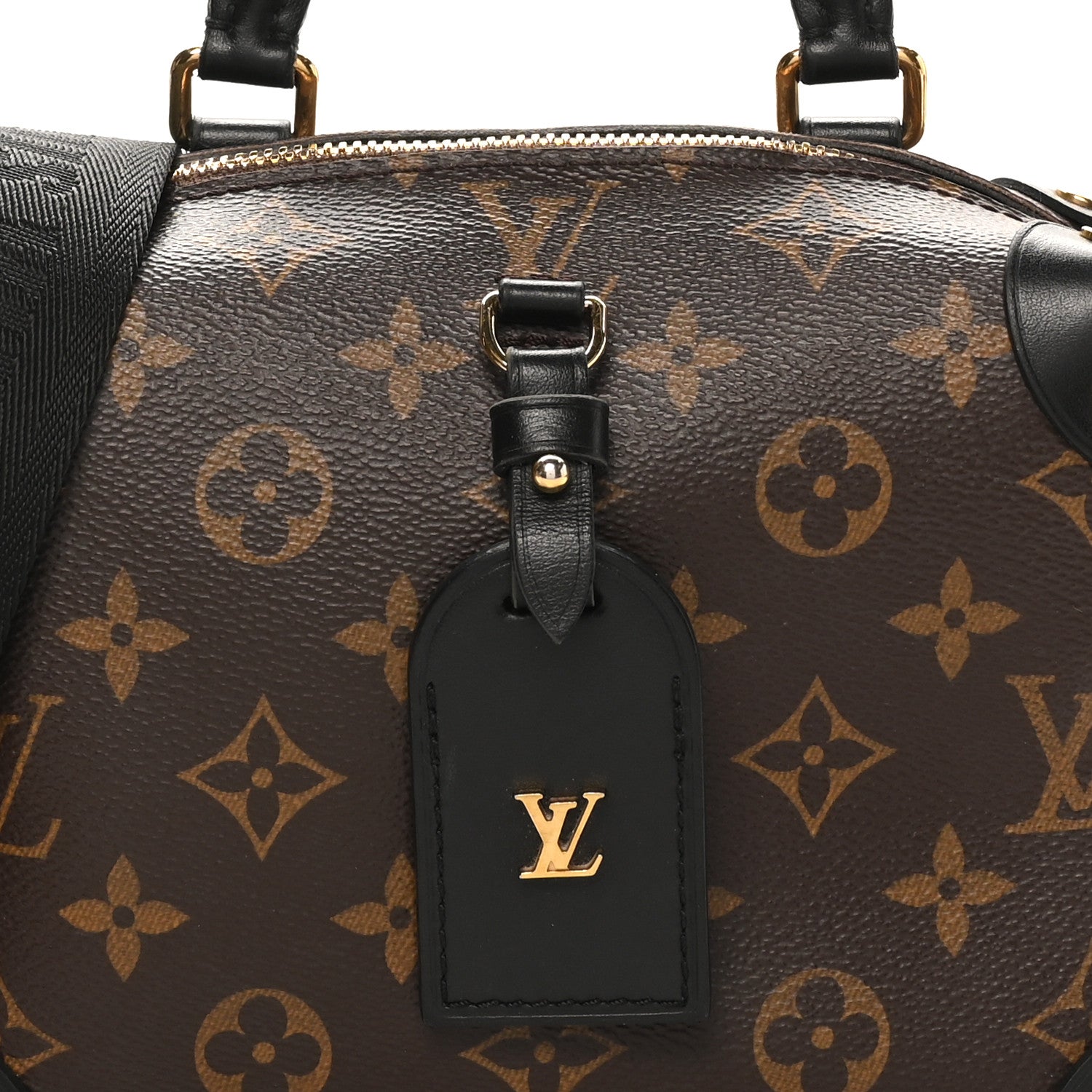 Louis Vuitton Monogram Petite Malle Souple Black 7 of 9