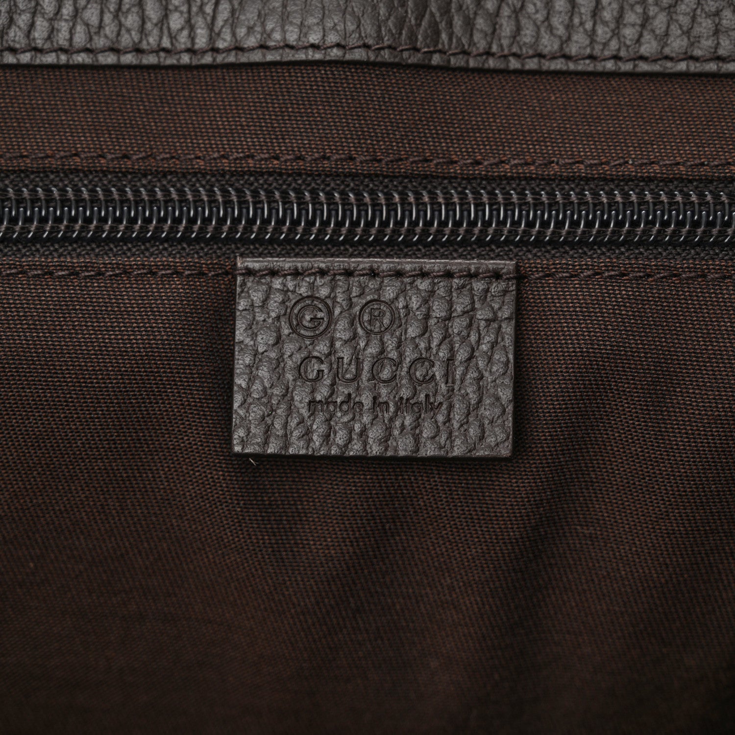 Gucci Monogram Large Flap Messenger Bag Beige Dark Brown 6 of 12