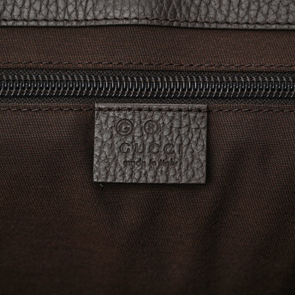 Gucci Monogram Large Flap Messenger Bag Beige Dark Brown 6 of 12