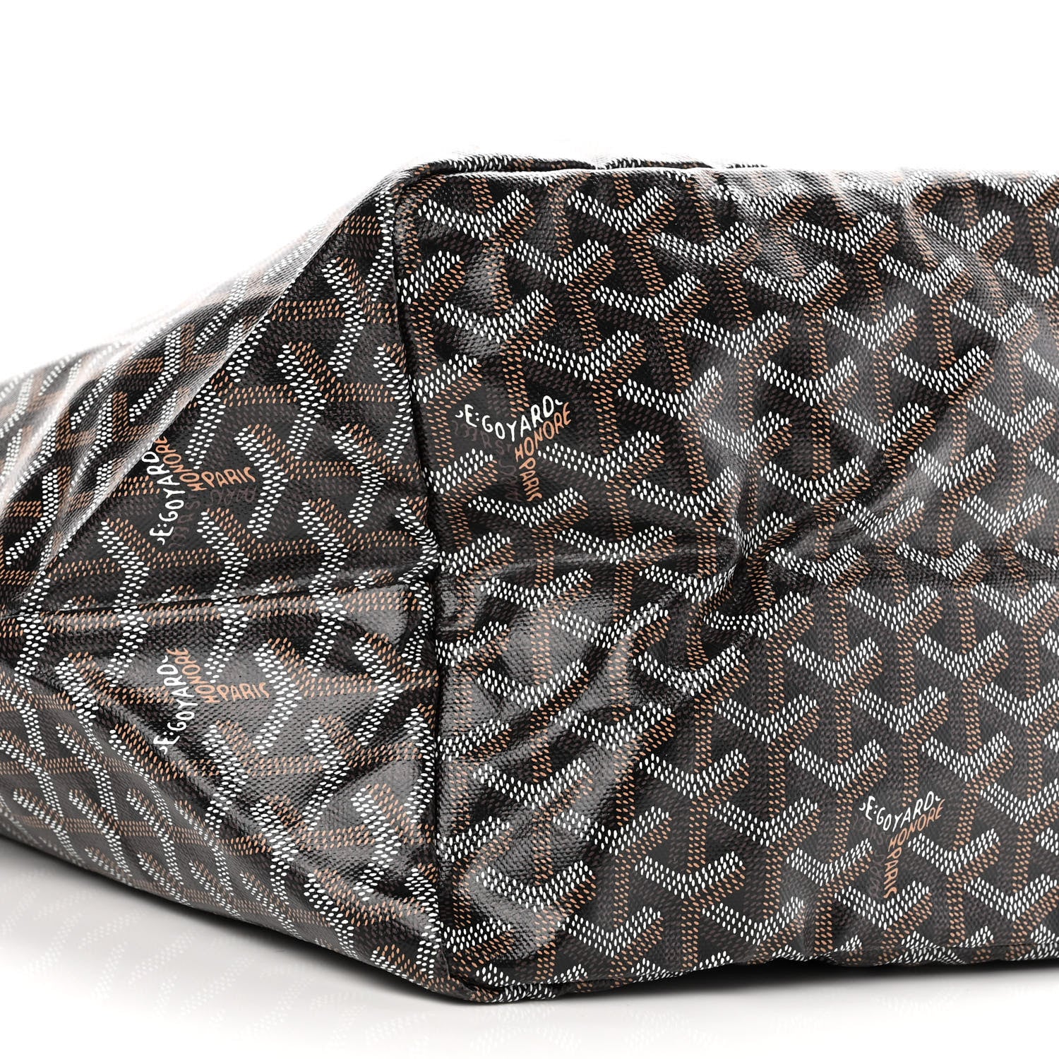 Goyard Goyardine Saint Louis GM Black Gold 10 of 11