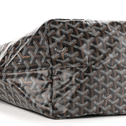 Goyard Goyardine Saint Louis GM Black Gold 10 of 11