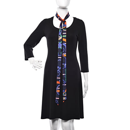 Hermes Silk Panoplie Equestre Twillon Black Orange Coquelicot 1 of 4