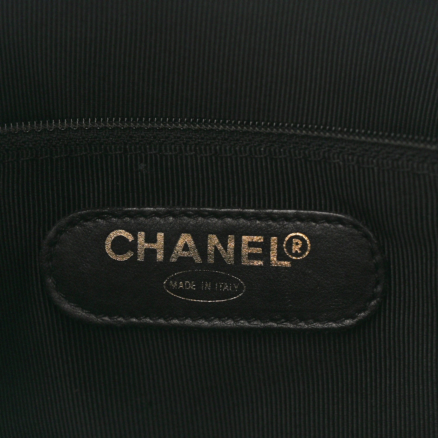 Chanel Calfskin Stitched XL Weekender Black 6 of 11