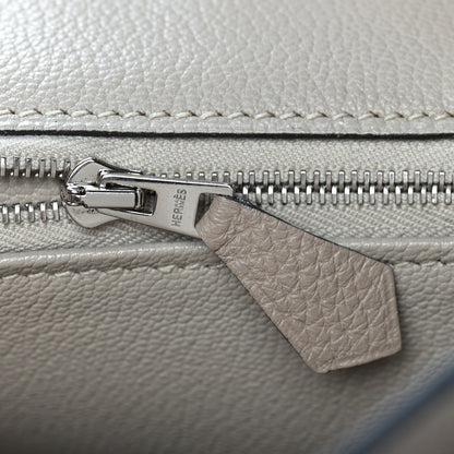 Hermes Taurillon Clemence Birkin 35 Gris Tourterelle 17 of 33