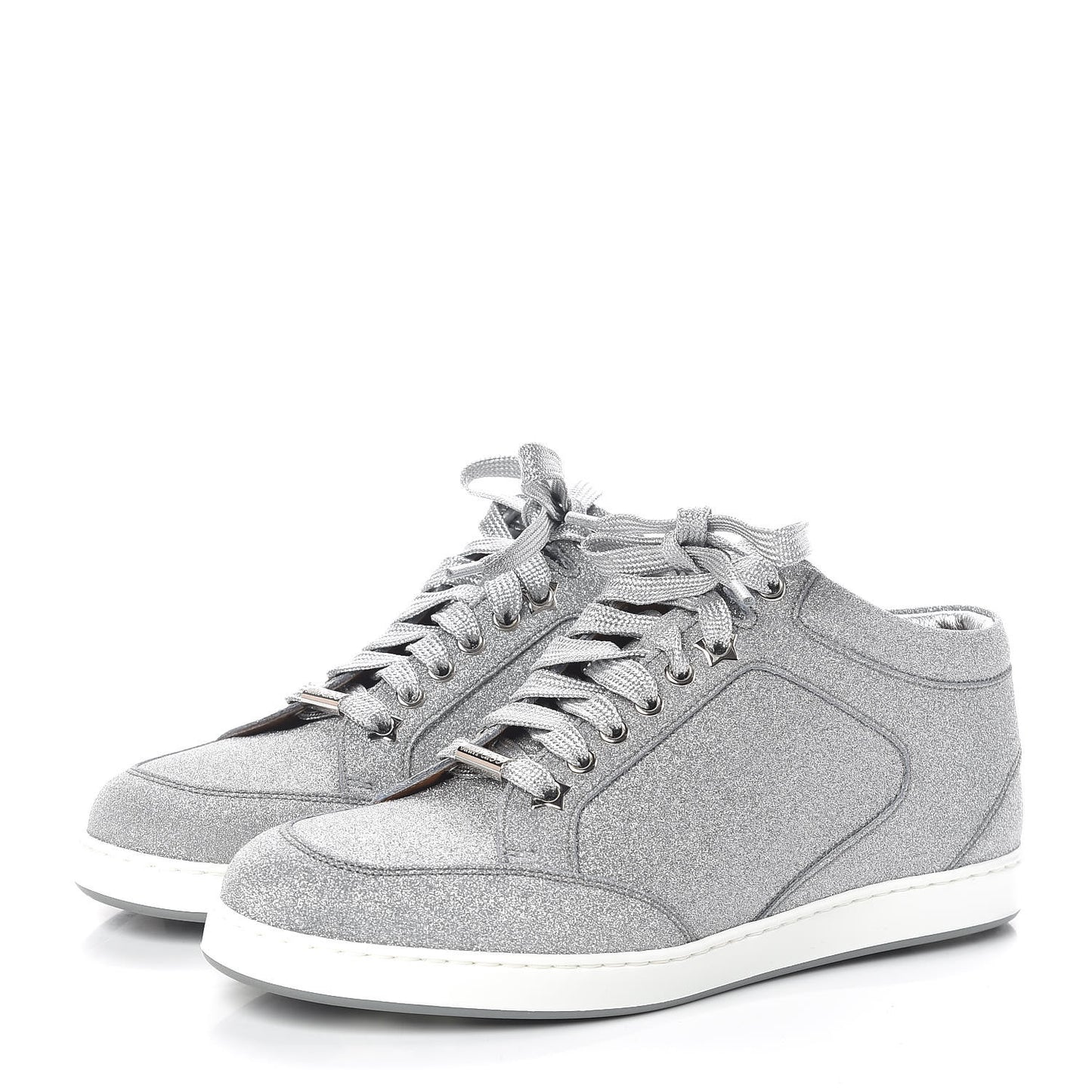 Glitter Miami Sneakers 38 Silver
