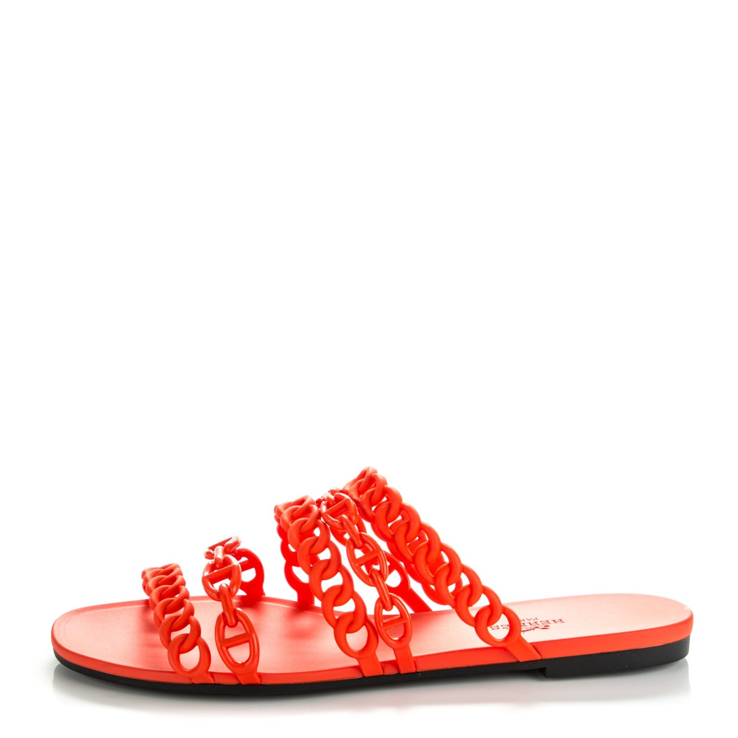 Rubber Chaine d'Ancre Nude Sandals 39 Pavot