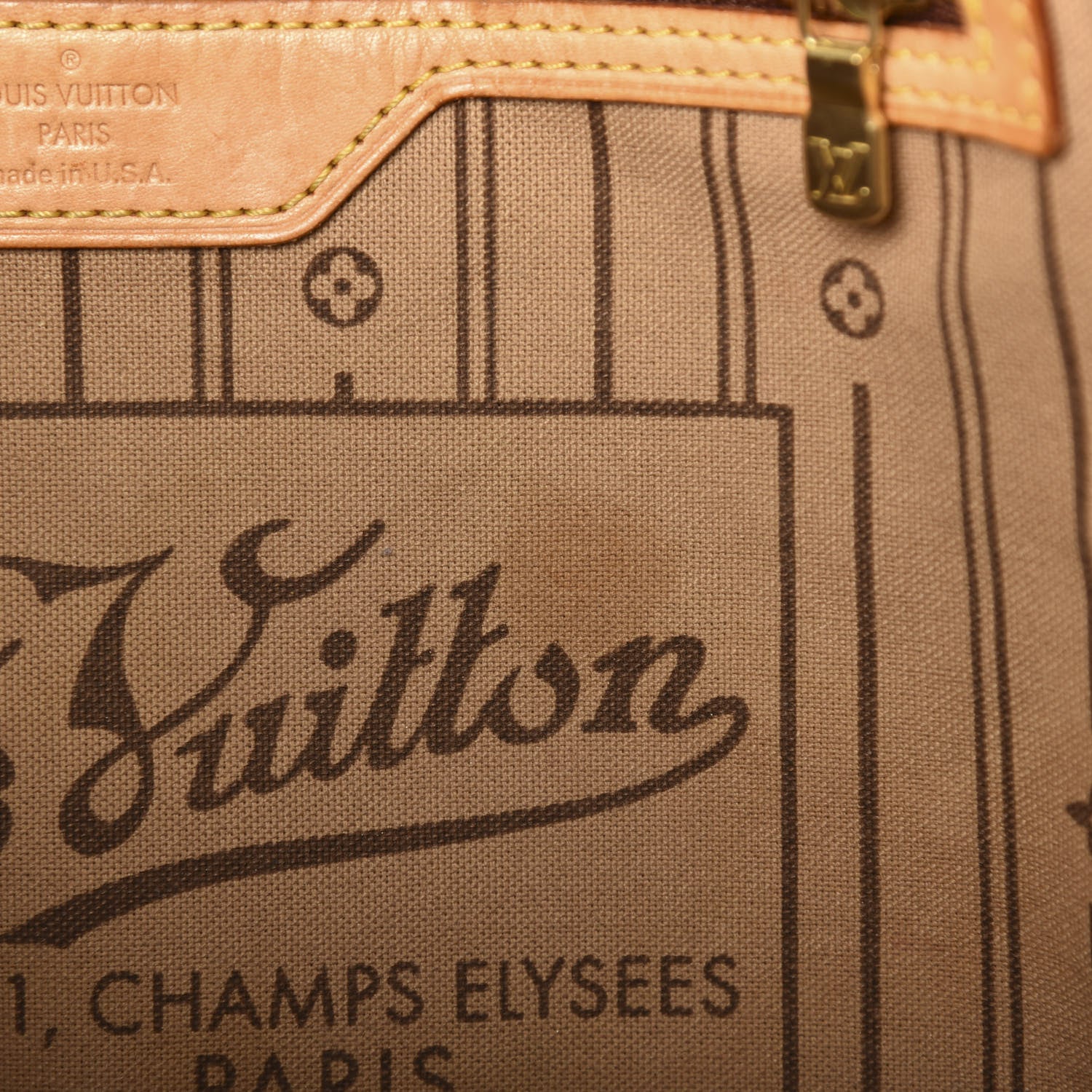 Louis Vuitton Monogram Neverfull MM 10 of 17