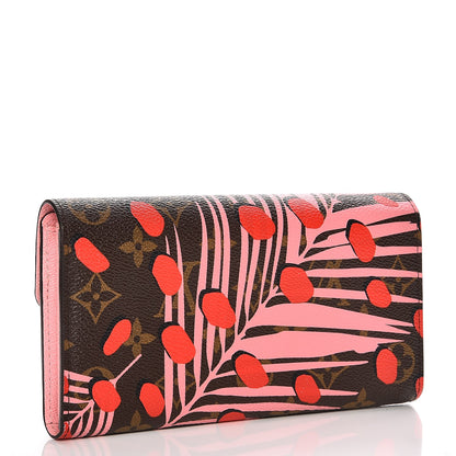 Louis Vuitton Monogram Jungle Dots Sarah Wallet Sugar Pink Poppy 3 of 8