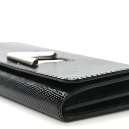 Louis Vuitton Electric Epi Twist Wallet Black 8 of 9