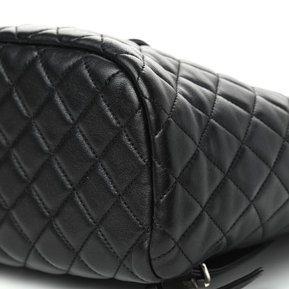 Chanel Lambskin Quilted Small Urban Spirit Backpack Black 7 of 9