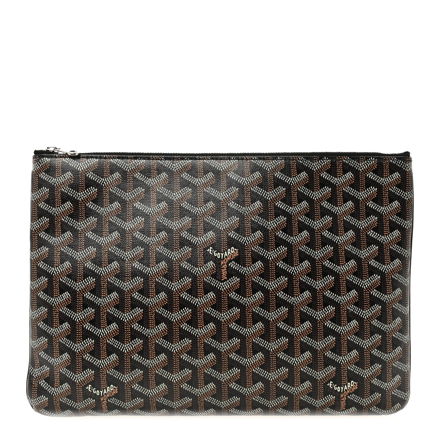 Goyard Goyardine Senat Pochette MM Black 1 of 8