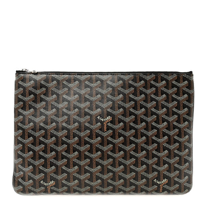 Goyard Goyardine Senat Pochette MM Black 1 of 8