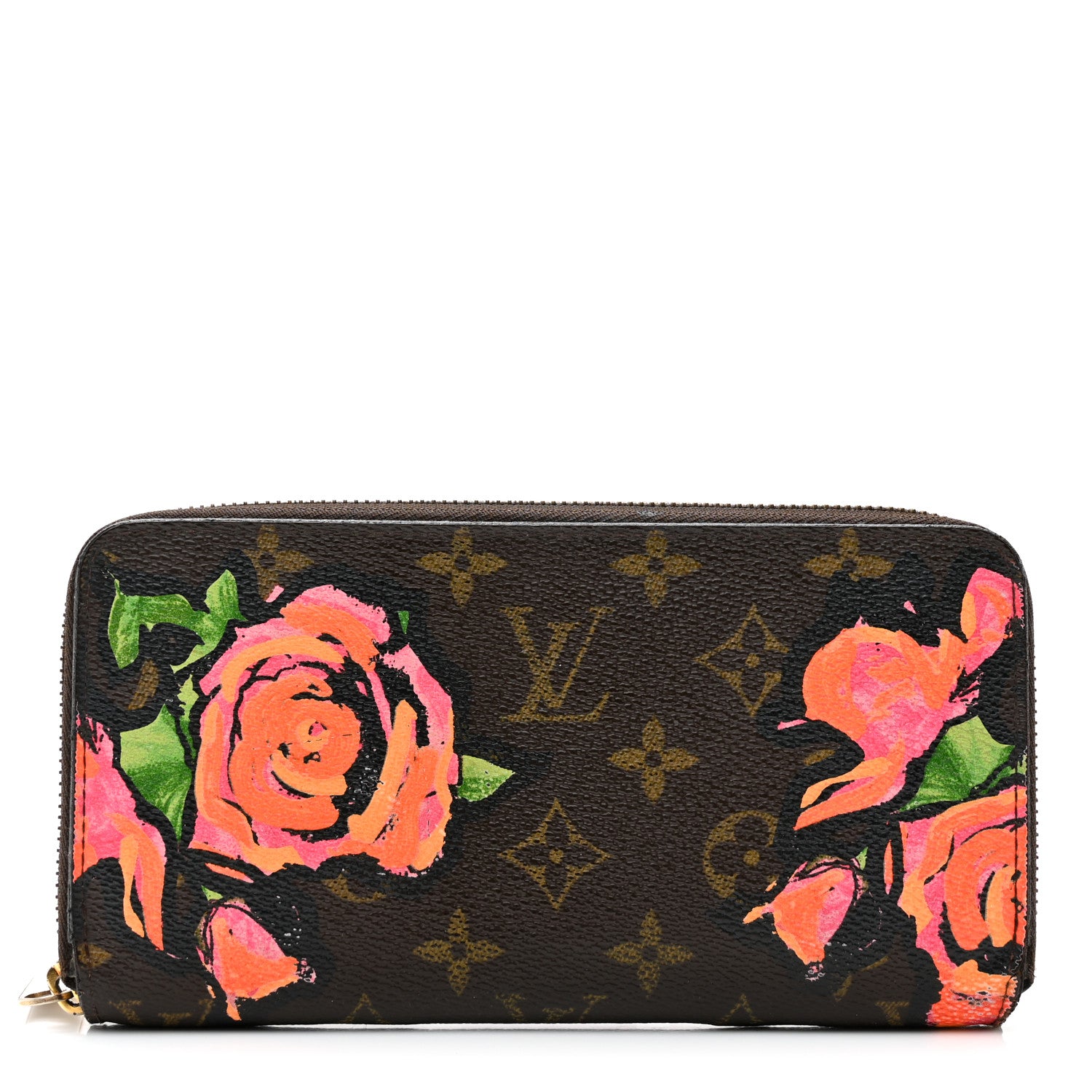 Louis Vuitton Monogram Roses Zippy Wallet 1 of 12
