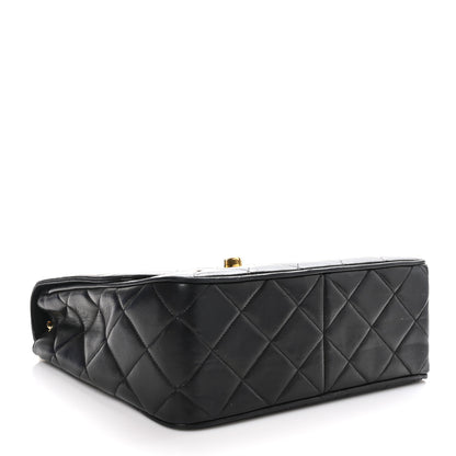 Chanel Lambskin Quilted Medium Square Flap Bag Black 4 of 12