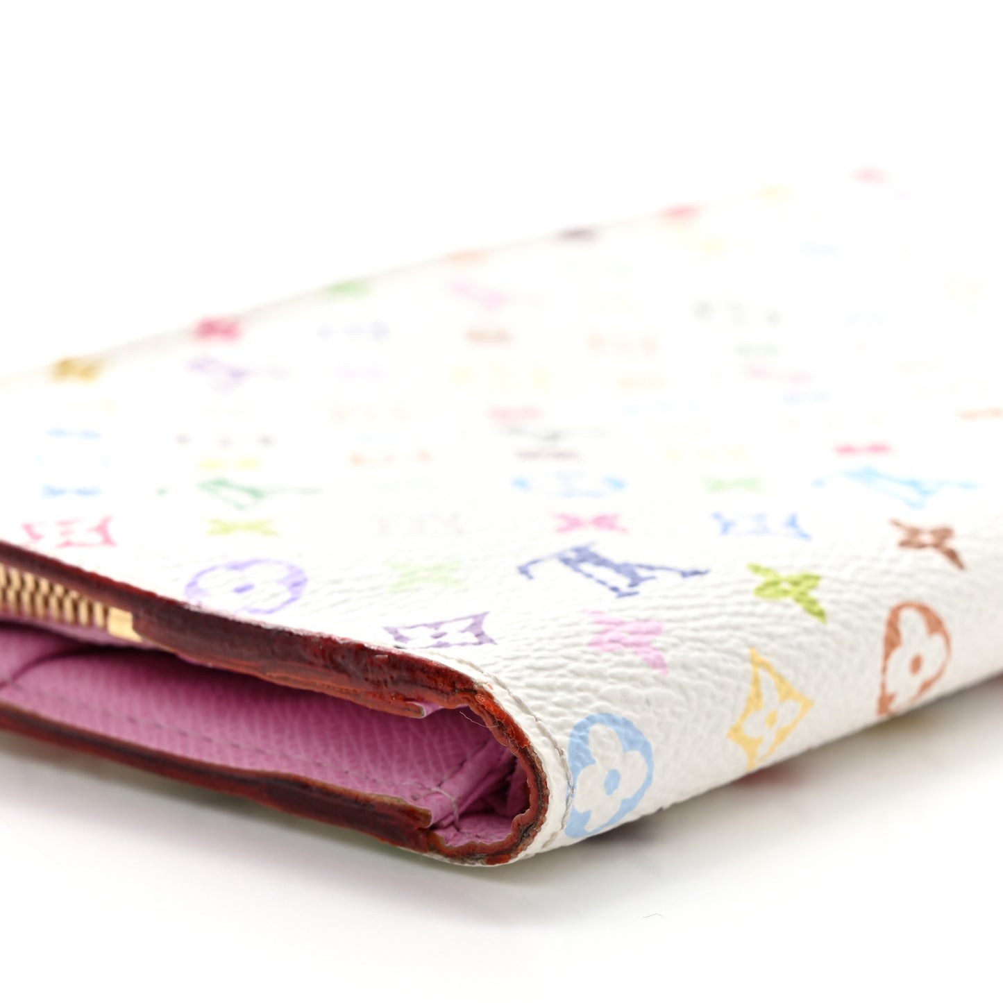 Monogram Multicolor Insolite Wallet White Litchi